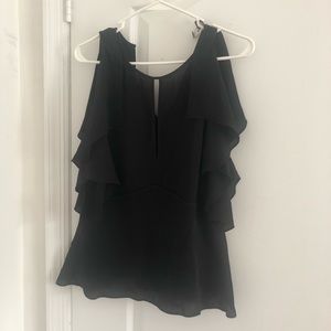 Theory cold shoulder top